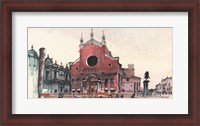 Framed Venice Waterway