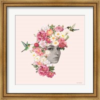 Framed Flower Girl I