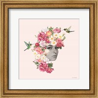 Framed Flower Girl I