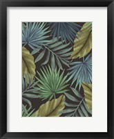 Framed Tropical Leaves I