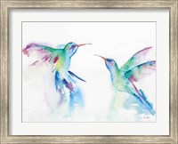 Framed Hummingbirds I