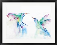 Framed Hummingbirds I