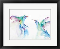 Framed Hummingbirds I