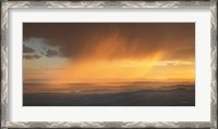 Framed Sunset Clouds in the Tetons