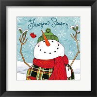 Framed Snowplace Like Home III