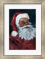 Framed Jolly Santa II Crop