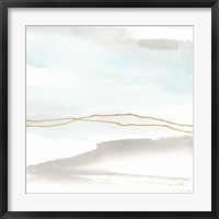 Gold Horizon II Framed Print