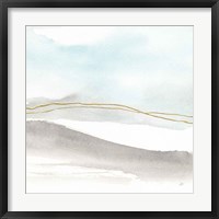 Framed Gold Horizon I