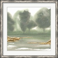 Framed 'Gold Earth VI' border=