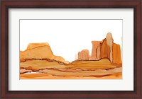 Framed Brownscape II