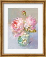 Framed Sweet Roses I