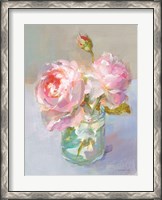 Framed Sweet Roses I