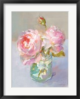 Framed Sweet Roses I