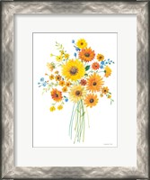 Framed Sunshine Bouquet I