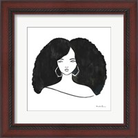 Framed Afro Girl II
