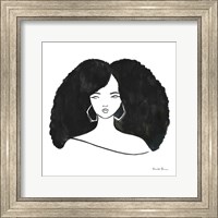 Framed Afro Girl II