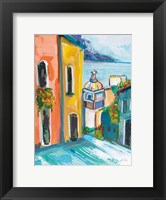 Framed Positano III