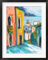 Framed Positano III