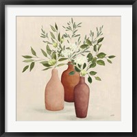 Natural Bouquet II Light Framed Print