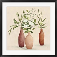 Natural Bouquet I Light Framed Print