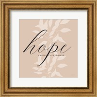 Framed Hope