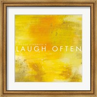 Framed Laugh Often