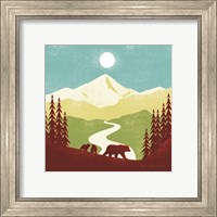 Framed 'Great Outdoors I' border=