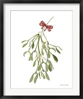 Framed Peace and Joy Mistletoe