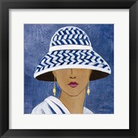 Framed Lady with Hat II