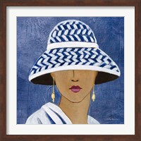 Framed Lady with Hat II