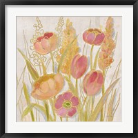 Opalescent Floral II Framed Print