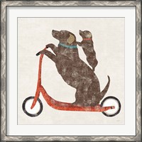 Framed Doxie Ride Working