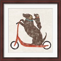 Framed Doxie Ride Working