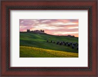 Framed Tuscany Palette