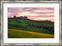 Framed Tuscany Palette