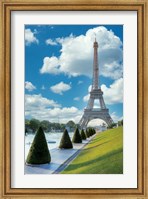 Framed Eiffel Tower View II