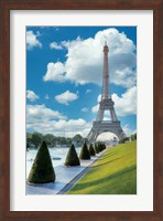 Framed Eiffel Tower View II