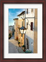 Framed Montalcino Street Lamp #1