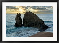 Framed Monterosso Seaside #5