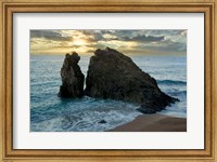 Framed Monterosso Seaside #5