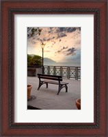 Framed Monterosso Sunrise #1