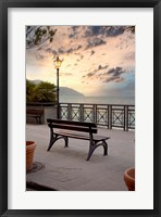 Framed Monterosso Sunrise #1