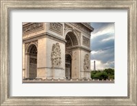 Framed Paris Cityscape I