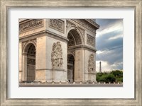 Framed Paris Cityscape I