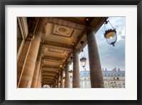 Framed Paris Cityscape II