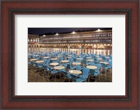 Framed Piazza San Marco At Night