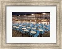 Framed Piazza San Marco At Night