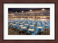 Framed Piazza San Marco At Night