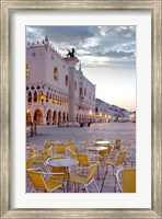 Framed Piazza San Marco At Sunrise #5