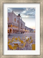 Framed Piazza San Marco At Sunrise #5